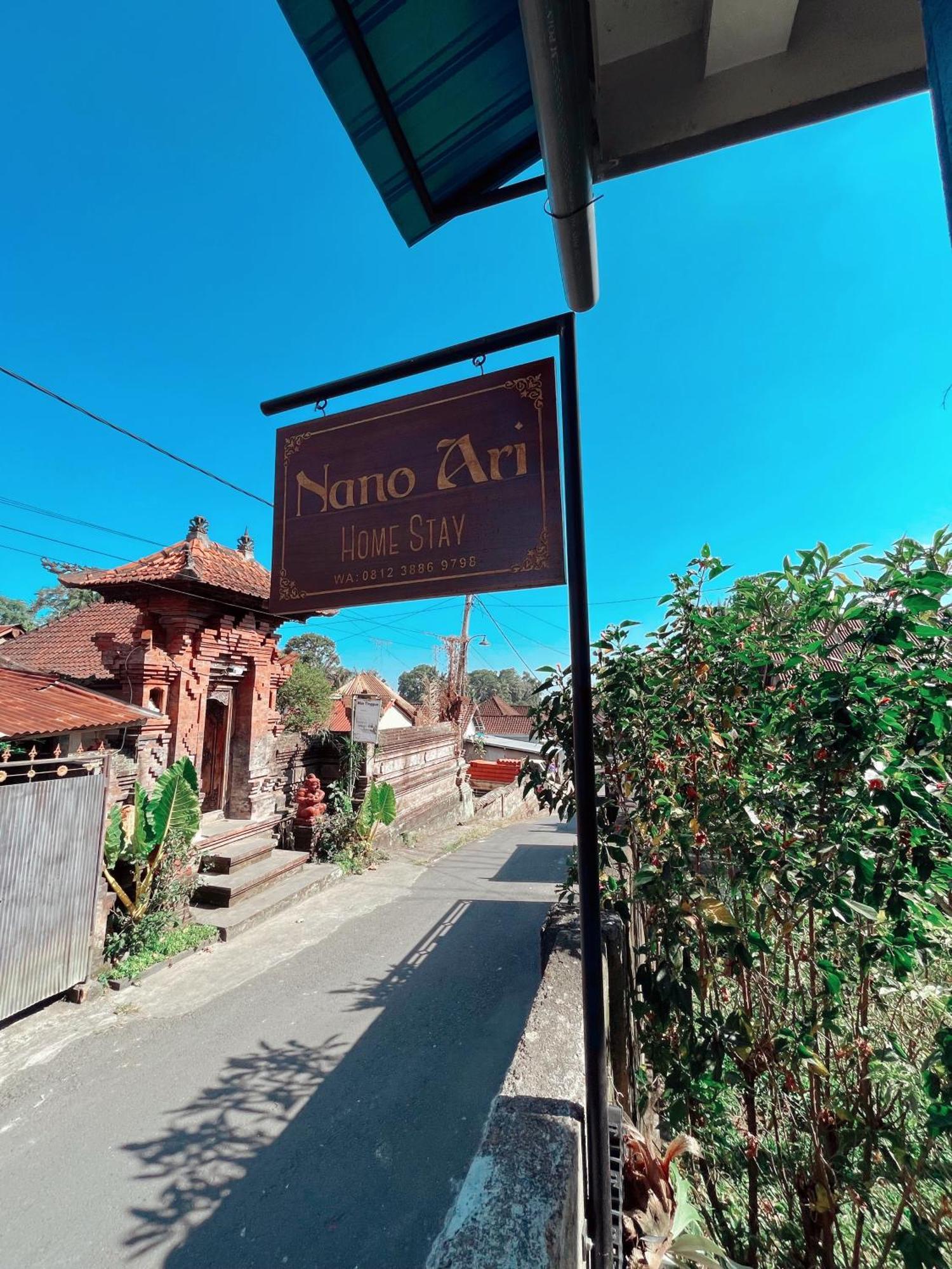 Nano Ari Homestay Ubud Esterno foto