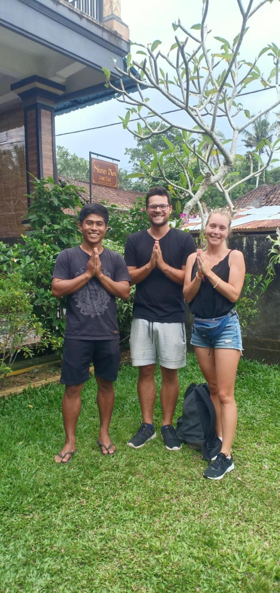 Nano Ari Homestay Ubud Esterno foto